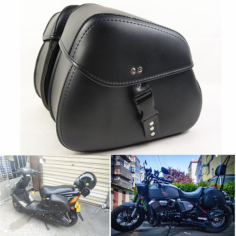 Motorcycle Electric Vehicle Modified Hanging Bag Side Bag Side Box Saddlebag Tool Bag Rider Bag Factory Direct Wholesale