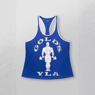YOUNGLA New Men's Vest Outdoor Running Training Sports Fitness Quick Dry Breathable Cotton Printed Top