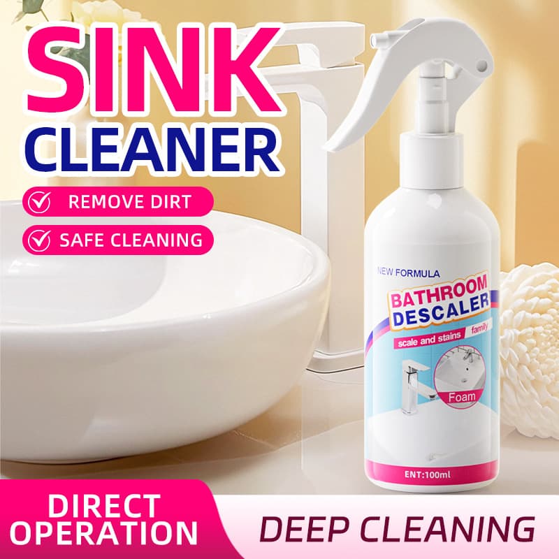 Sink and Vanity Cleaner for Bathroom Ceramic Washbasin and Face Basin Cleaning