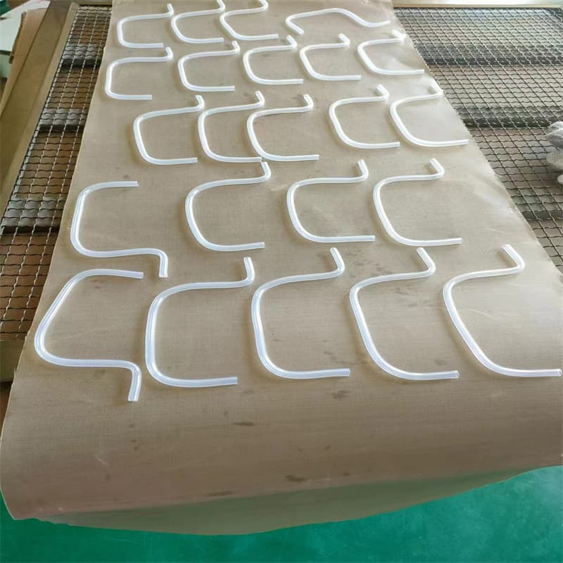 Silicone elbow high transparent elbow water dispenser right angle elbow factory direct sales without mold fee
