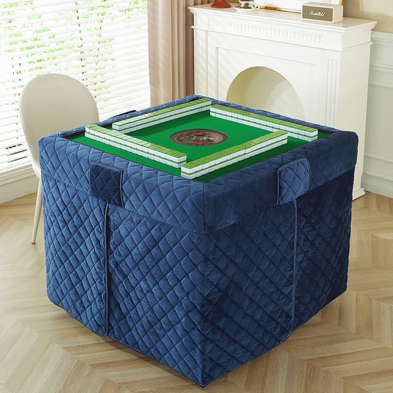 Mahjong Machine Cotton Cover with Fleece Lining, Table Cover, Square Cover Cloth, Electric Heater Cover, New Cotton Cover
