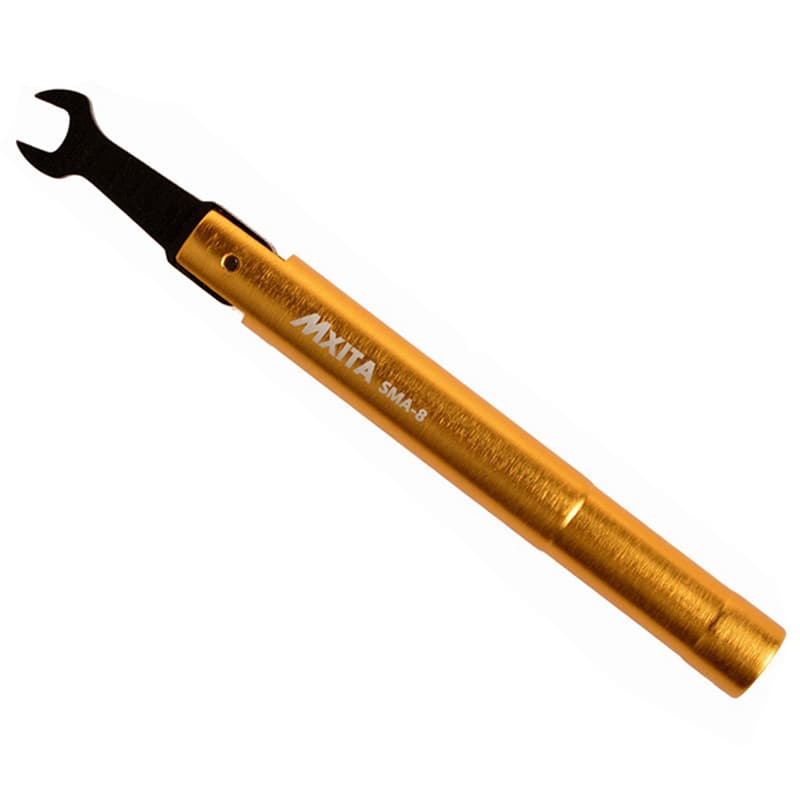 SSMA RF torque wrench, N-head bending wrench, PC 3.5mm opening, 8mm, 6.5mm, 20mm.