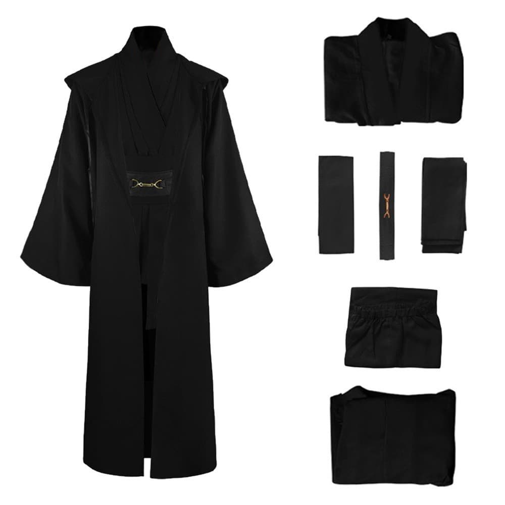 Halloween Jedi Knight Role-Playing Obi-Wan Kenobi Cosplay Costume Star Wars Cosplay Outfit