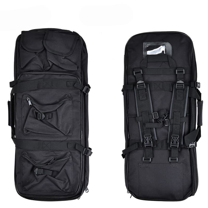 Fishing Bag Mother-Child Set, Tactical Backpack, Outdoor Camouflage Gun Bag, Single-Shoulder Fishing 85CM Dog Bag, 1M Letter Bag