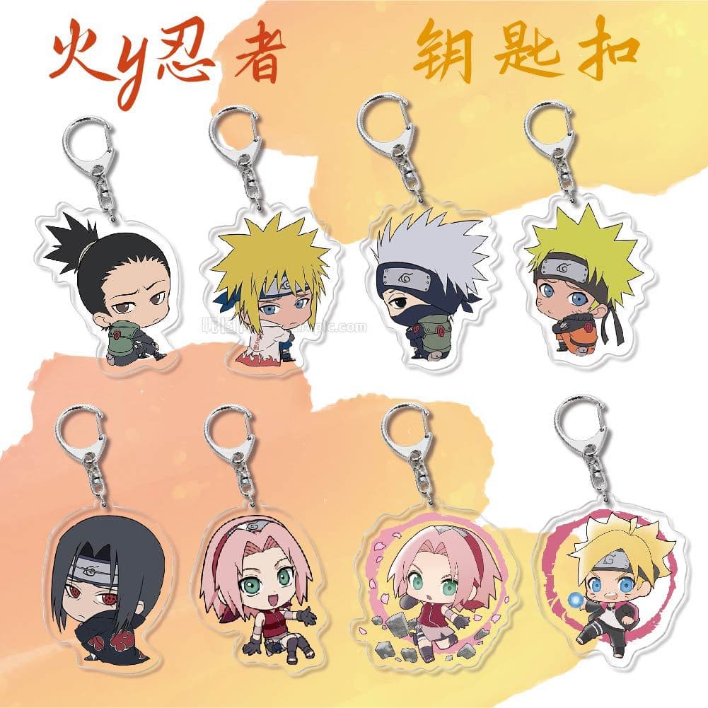 Anime Acrylic Keychain Pendant Wholesale Campus Creative Small Gift HY
