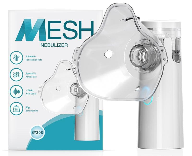 Cross-Border Trade Home Nebulizer Portable Mesh Handheld Nebulizer with Small Face Mask for Home Use
