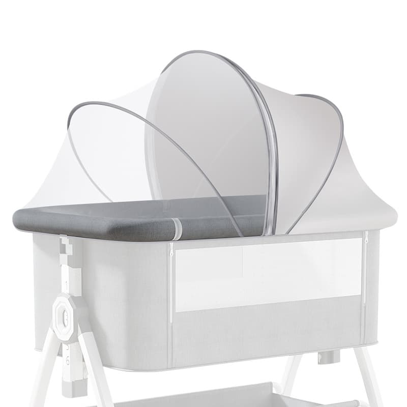 Crib Sunshade Mosquito Net Full Cover Children's Bed Extension No Installation Foldable Anti-fall Portable