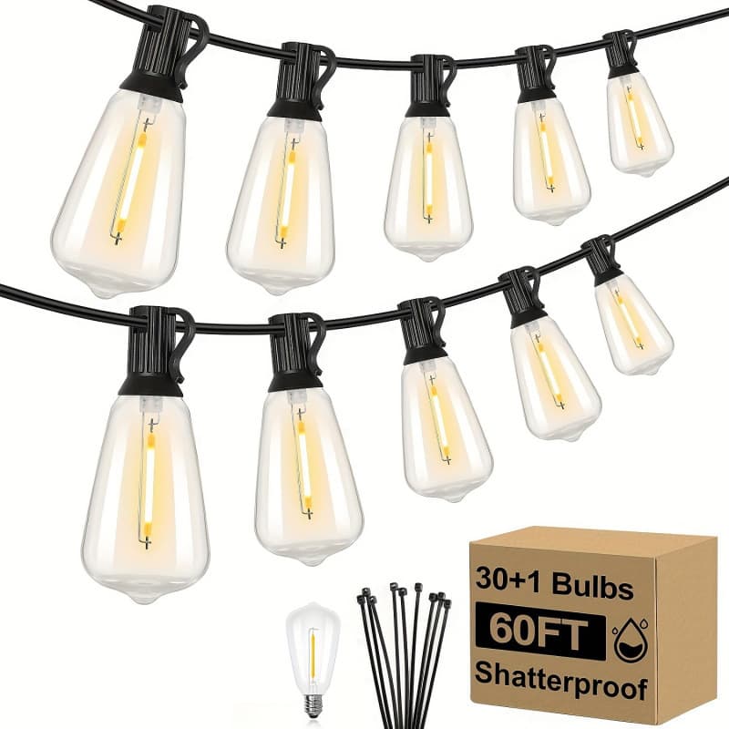 2026 New Cross-Border Drop Shipping: Outdoor String Lights and Garden Lights