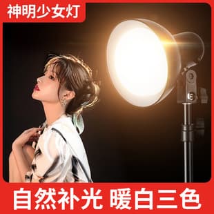 Goddess Hair Light, Beauty Hair Fill Light, Live Stream Background Ambience Contour Soft Light