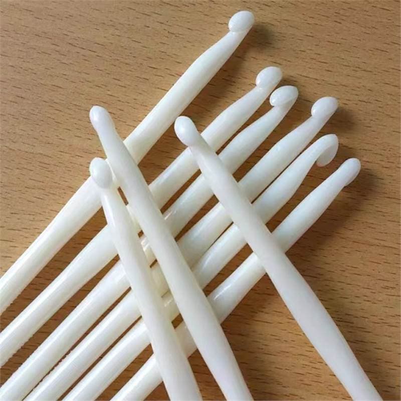 White plastic crochet ribbon cloth thread thick wool knitting tools diy sweater wool hand crochet