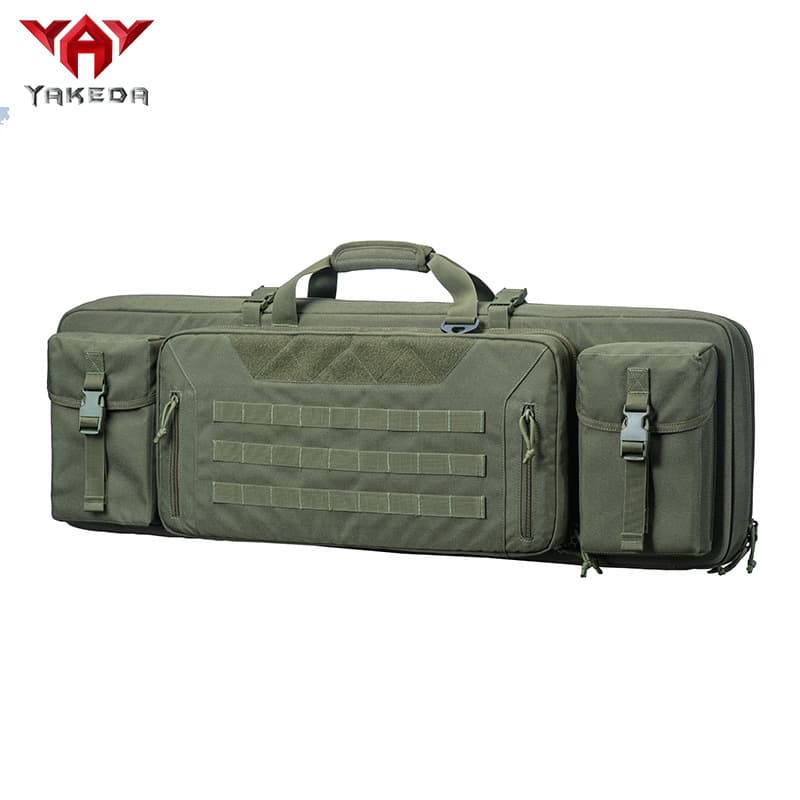 Outdoor Hunting CS Gun Bag Tactical Outdoor Carry Equipment Bag Military Double-Layer Durable Fishing Backpack
