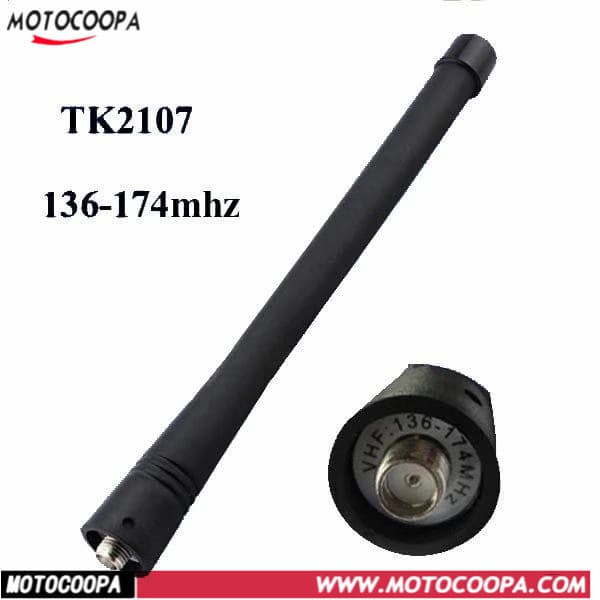 TK2000 TK2207 2100 walkie-talkie antenna SMA head rubber VHF136-174MHZ hand antenna