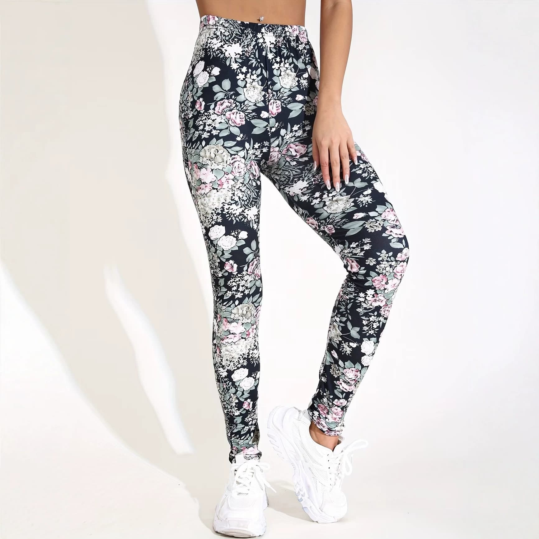 2026 New 3D Printed Yoga Pants for Women High Waist Butt Lifting Fitness Sports Tight Leggings for Cross-Border European and American Market