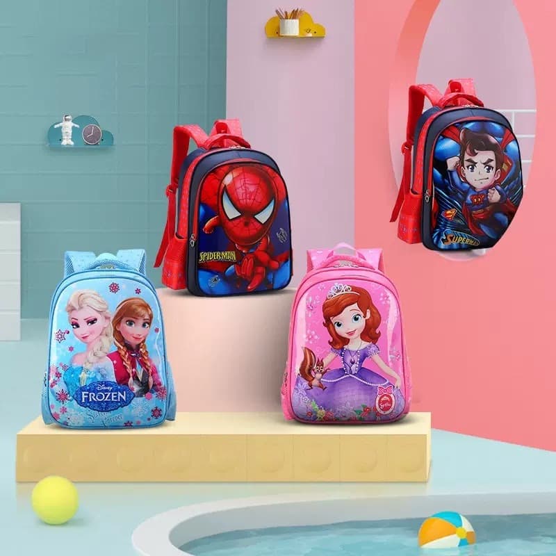 Children's Backpack for Boys and Girls Grades 1-3 Ages 6-12 Lightweight Ergonomic School Bag