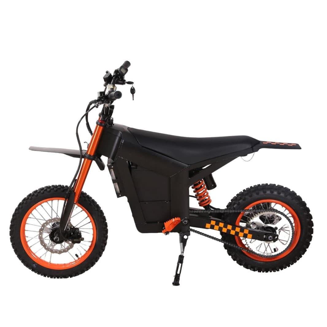 US Overseas Warehouse No-Logo Model Available for Self-Pickup Y1 Off-Road Electric Motorcycle All-Terrain Mountain Motorcycle Two-Wheel