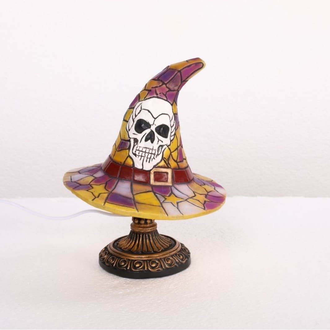 Cross-border Witch Hat Lamp Ornament Magical Lighting USB Plug LED Lighting Ornament