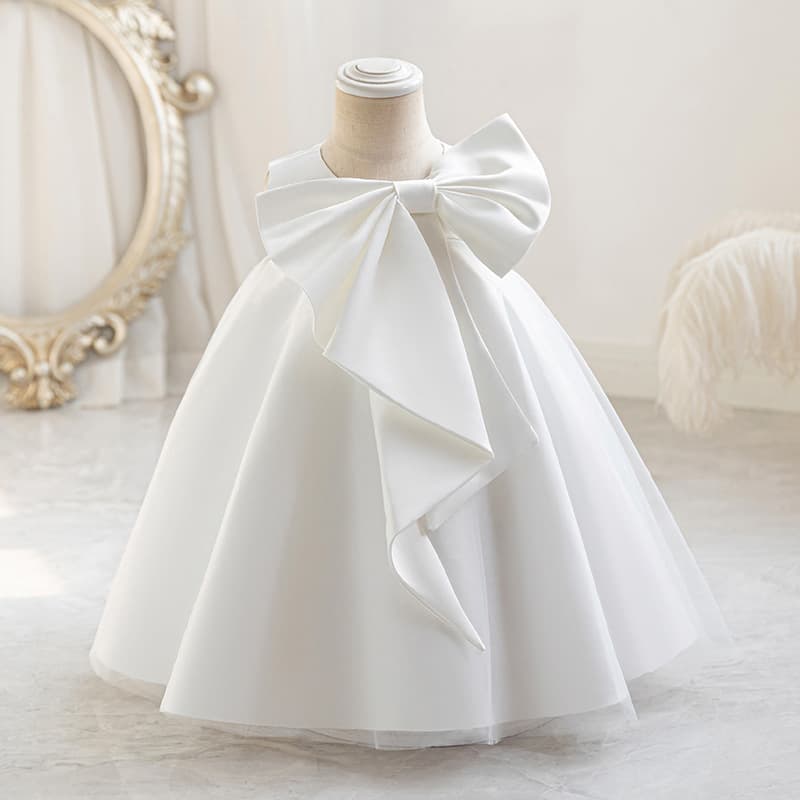 Cross-border girls' dress, flower girl's puffy mesh skirt, birthday dinner performance costume, little girl's princess dress