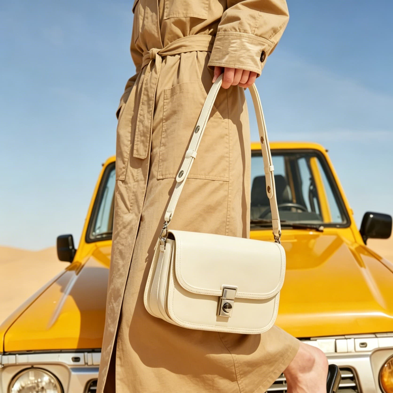 Korean niche genuine leather women's 2026 new retro high-end crossbody women's bag versatile single shoulder underarm small square bag bags