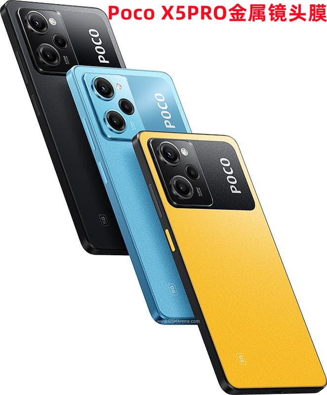 For Xiaomi Poco X5 Pro Rear Lens Protector X5 Pro Metal Eagle Eye Lens Protector