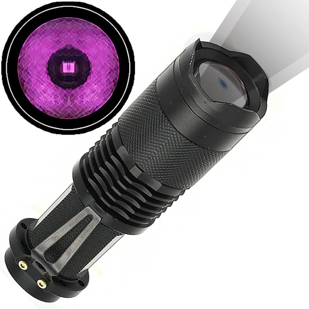IR 850nm/940nm Infrared Flashlight Infrared Radiation Night Vision Light Zoomable Tactical Flashlight Waterproof Lamp