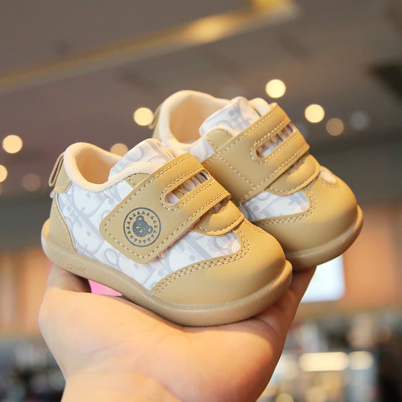 Spring and Autumn Soft Sole Baby Shoes, Anti-Slip Crawling Shoes for Toddlers, Breathable Children's Shoes, Drop Shipping