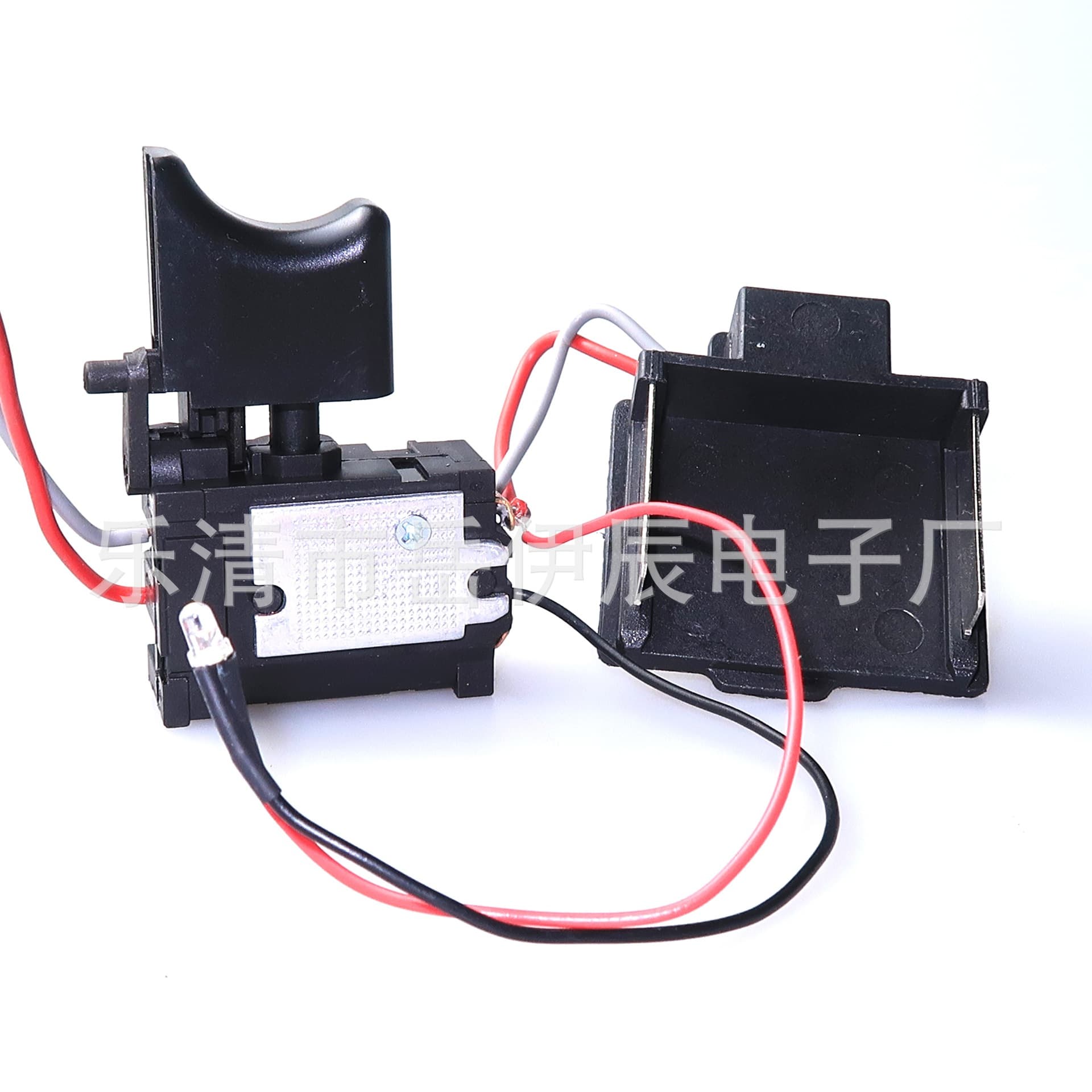 12V-24V adapted to Makita lithium battery charging switch (small light) reversible speed regulation DC electric drill switch