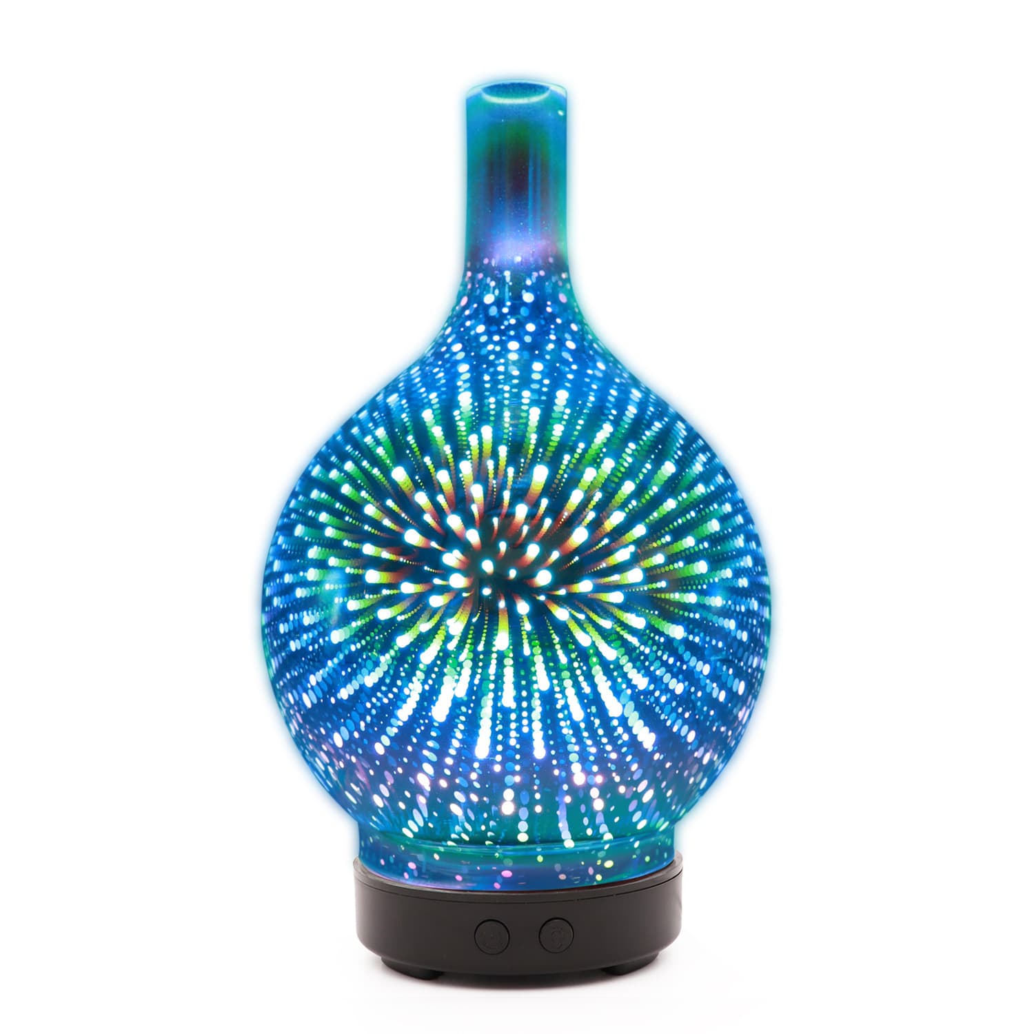 Factory Direct 3D Glass Aroma Diffuser Spray Home Bedroom Ultrasonic Aroma Diffuser Humidifier Scent Diffuser