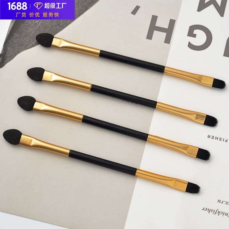 In Stock Dual-Ended Makeup Brush, Eyeshadow Stick & Brush, Single Beauty Brush, Wholesale Single Brushes