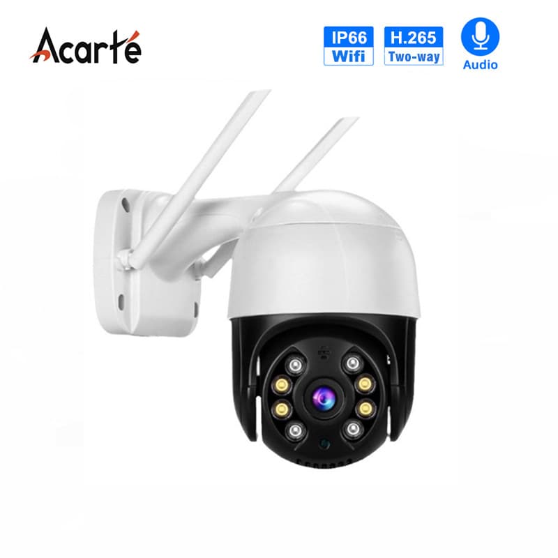 Outdoor Home Wifi PTZ IP Camera Home Outdoor Wireless Security Camera Monitor