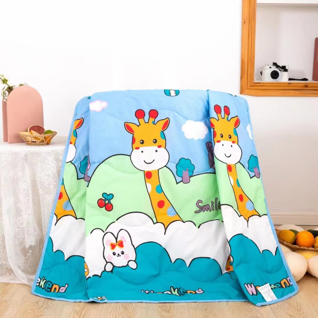 Summer Thin Children's Quilt, Export Small Blanket Wholesale, Company Opening Gift Blanket, Machine Washable Export Style