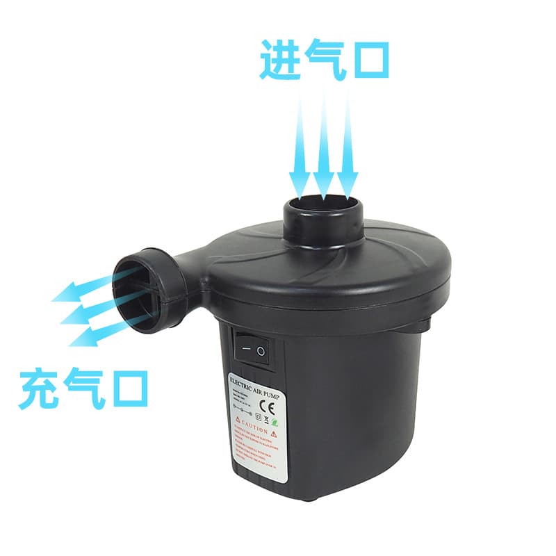 Electric Air Pump for Home Use, Outdoor Inflatable Bed Pump, Inflate and Deflate Electric Pump 110~240V