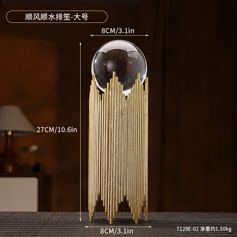 Light Luxury Resin Ornament Home Living Room Office Wine Cabinet Decor TV Cabinet Bookcase Bookshelf Decoration Craft