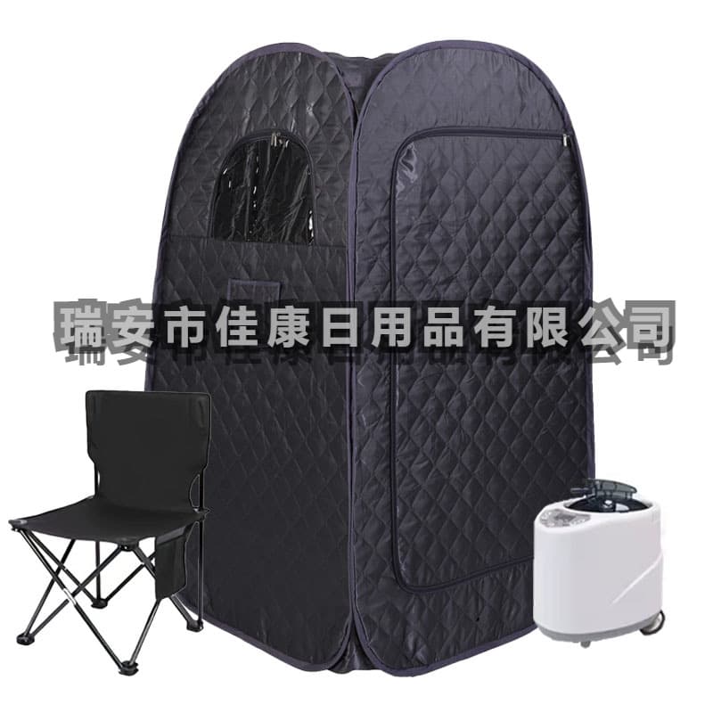 Cross-border Export Home Portable Full-Body Steam Sauna Box and Steam Sauna Bath Machine