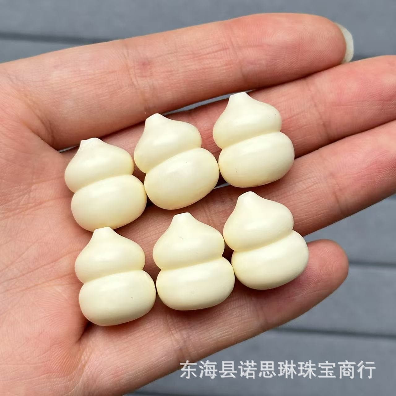 Ivory Nut Fat Gourd DIY Buddhist Bead Ornament Accessories Spacer Beads Bracelet Handmade Weaving Bracelet