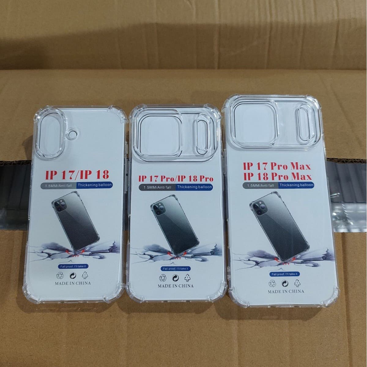 Suitable for Xiaomi 17PROMAX mobile phone case Poco X3 anti-fall transparent mobile phone case Redmi K90 mobile phone protective cover