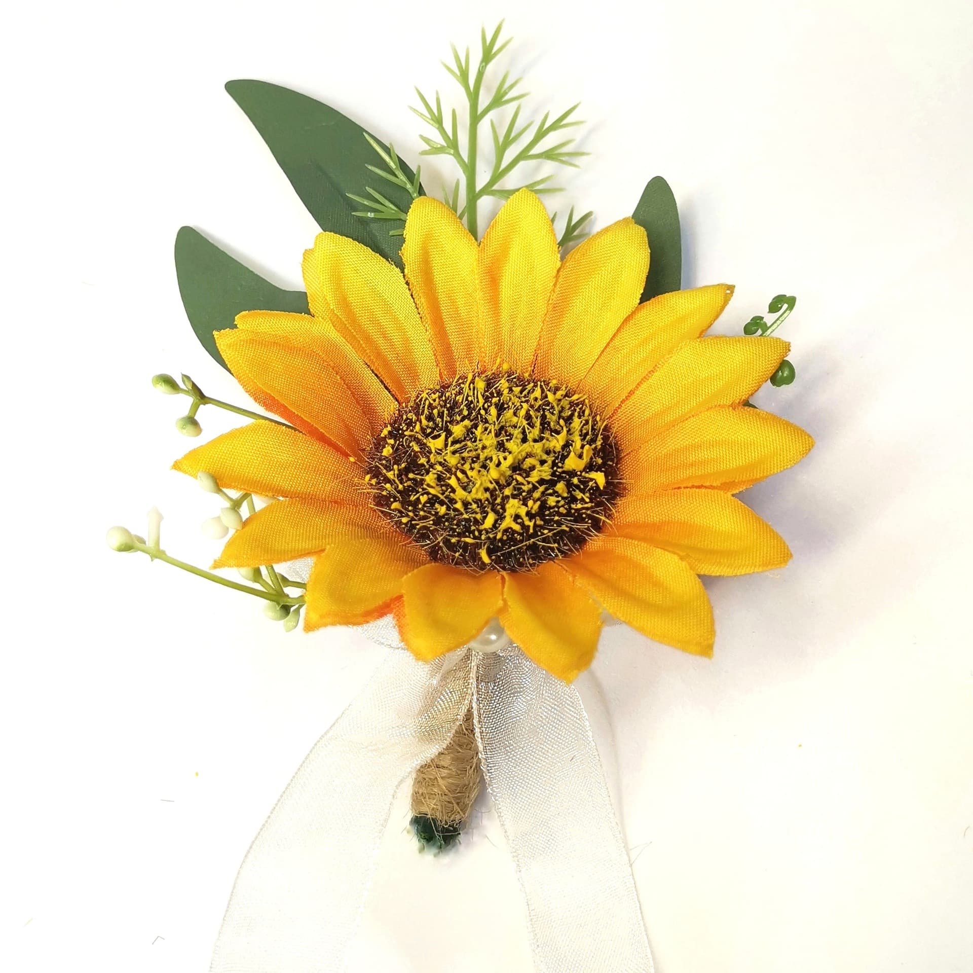 Cross-border hot selling simulated wedding corsage wrist flower bridesmaid best man wedding corsage welcome guest forest style corsage
