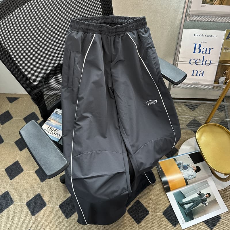 Men's American functional assault pants spring and autumn outdoor quick-drying work pants trendy brand ins loose casual wide-leg pants
