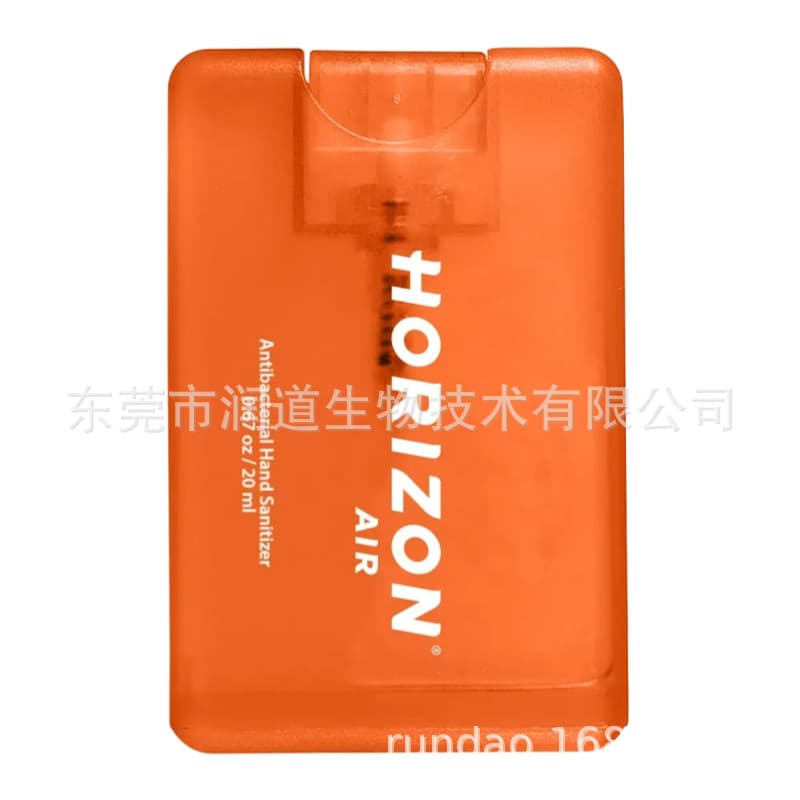 Promotional Gift Portable 10ML Disinfectant Hand Sanitizer Spray 10ML Apple Scented Hand Wash Spray