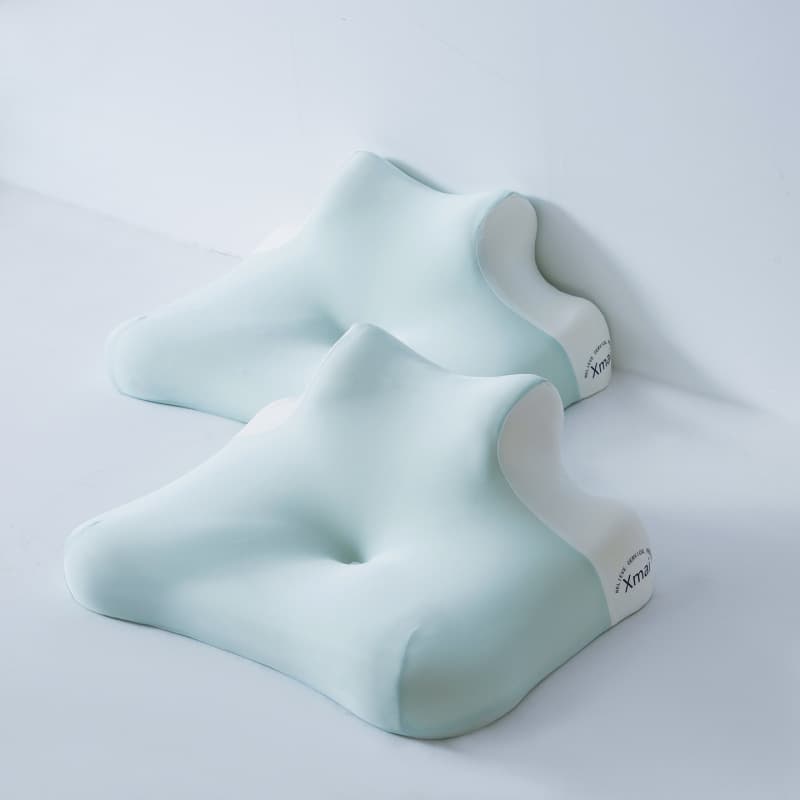 Multi-Function Memory Foam Pillow for Bed, Stomach Sleeping Pillow for Supine and Prone Positions, Used for Reading and Playing on Phone, Neck Protection Pillow
