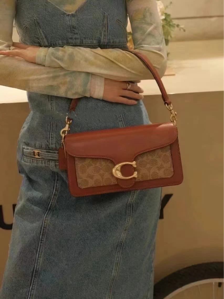 Koujia 2026 Tabby Underarm Classic C-logo Dionysus Handbag Genuine Leather Monogram Shoulder Crossbody Envelope Bag for Women