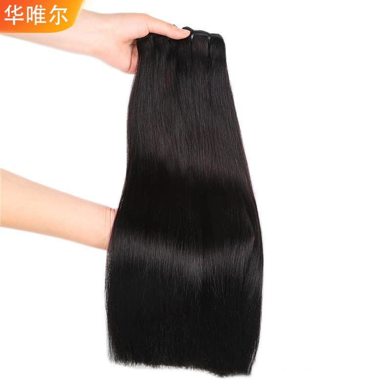 E-commerce Remy Hair SDD Bone Wave Curly Weft ST High Amplitude First Gear Smooth Hair Weft