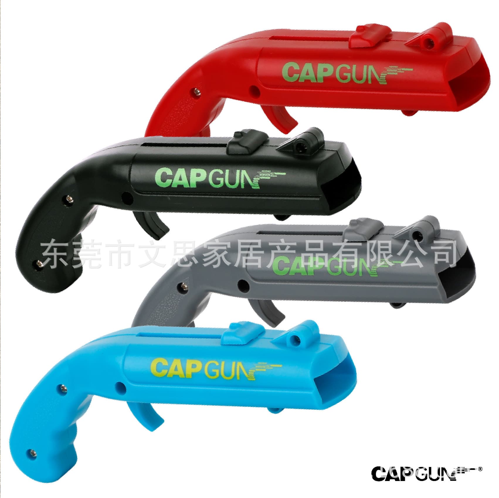 Authentic ABS Internet-famous CAP GUN Shooting Bottle Opener, Multi-functional Beer Opener that Fires Caps