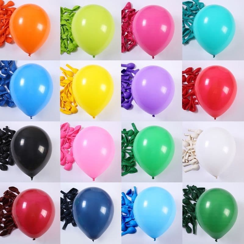 Wholesale Matte Balloons 5 inches 10 inches Balloons Thickened Imitation Matte Balloons Party Birthday Decoration Arrangement