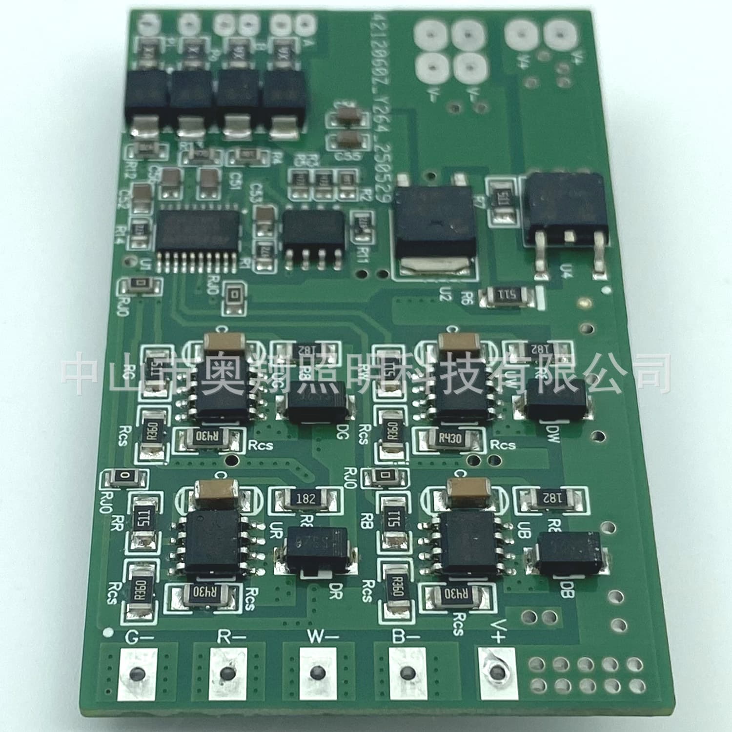 68*40*12mm Driver Module: 4-Color 120W DMX Constant Power Decoder with Adjustable Current
