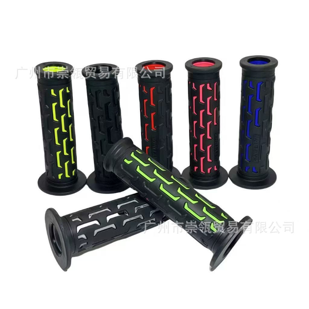 Factory Direct Motorcycle Modified Handlebar Grips Dual-Color Handle Grips Export Supply Handlebar Grips