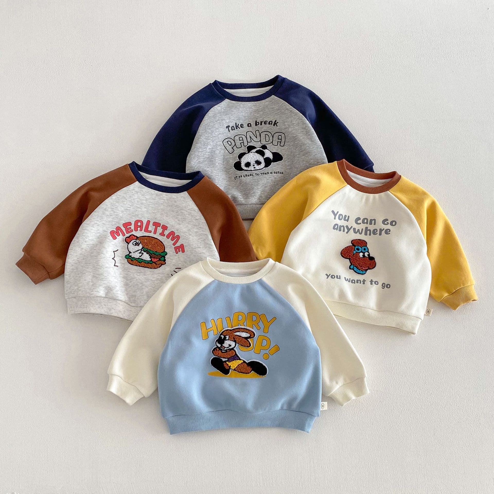 Kids Sweatshirt 2026 Spring/Autumn New Style Children Long Sleeve Cartoon Sweatshirt Boys Girls Base Layer Top Versatile Baby Casual