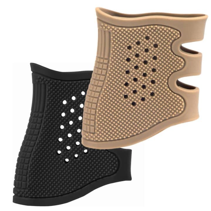 Tactical Rubber Grip Glove Sleeve for Glock 17 19 20 21 22 2
