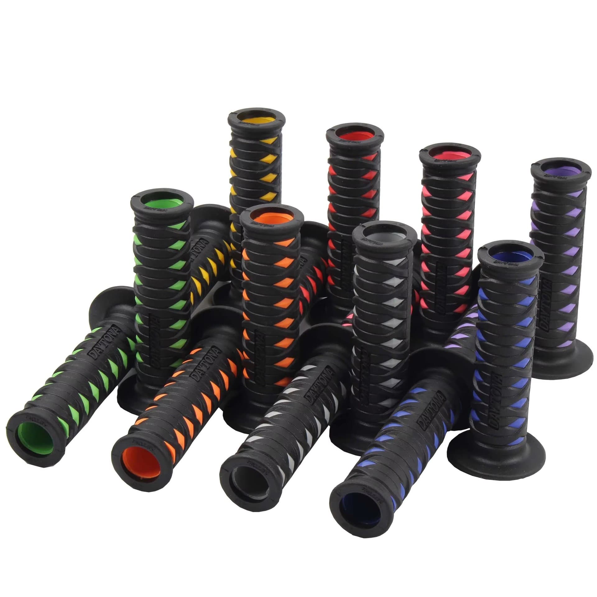 Motorcycle Handlebar Grips High-Quality Material Handlebar Rubber for Electric Scooters Off-Road Bikes Motorcycle Modification Accessories Hot-Selling Cross-Border