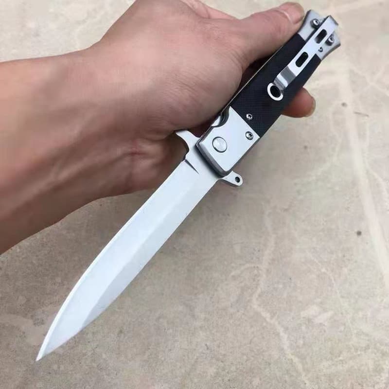 Outdoor Multifunctional High Hardness Folding Knife SOG, Self-Defense Portable Mini Folding Knife, Fishing Outdoor Knife