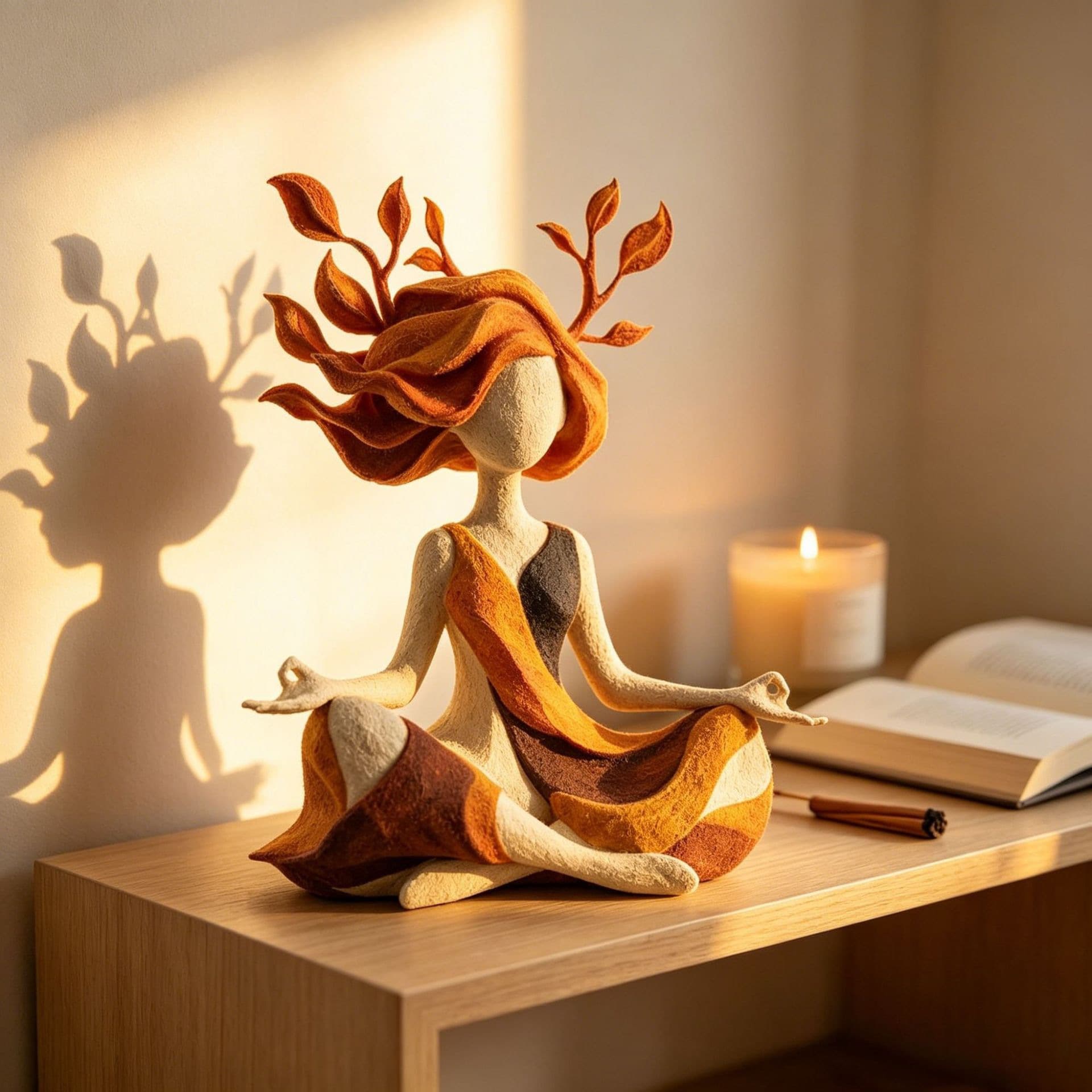 New Cross-Border Inner Harmony Sculptural Figurine Resin